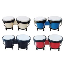 Tambour africain Percussion Bongos Tambour Instruments de musique Tambour pour