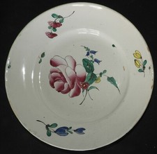 Assiette XIXème : Décor