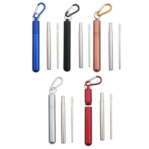 Ensemble paille acier - ensemble, en