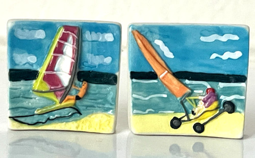 Lot fèves mer - fèves, plage
