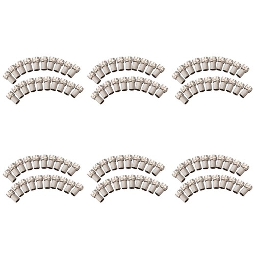 120pcs cctv rg6 type - f-type, torsion