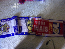 ECHARPE OLYMPIQUE LYONNAIS REAL MADRID 2006