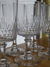 Baccarat anciens verres - 6,