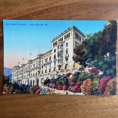 Cpa monte carlo hotel - -, monte-carlo