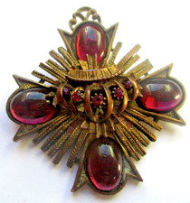 Ancienne grande broche