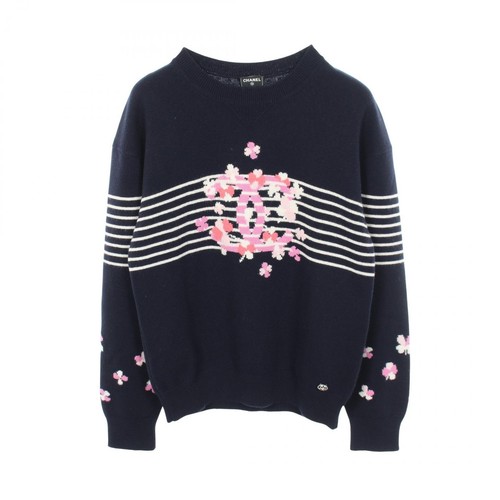 Pull col rond chanel 24p - col,