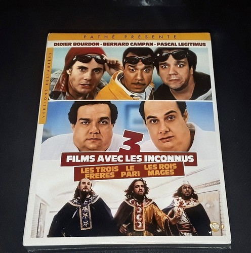 Coffret les inconnus - coffret,