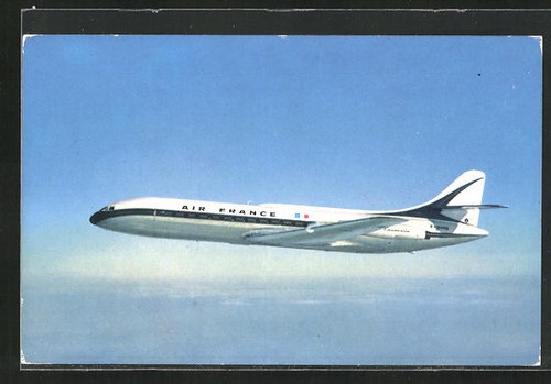 Carte postale avion - ,, la