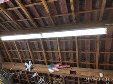 Réglette néon Double 306 cm. 58 watts x4