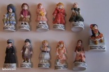 Série fèves POUPEES ANCIENNES personnalisées RONDE DES PAINS