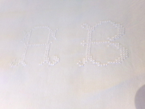 Drap ancien lin - drap, en