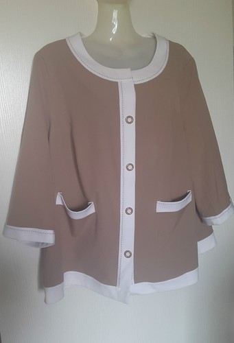Daxon veste boutonnée manches - veste,