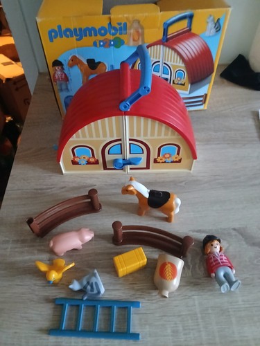 Playmobil 123 6778 ferme - 123,