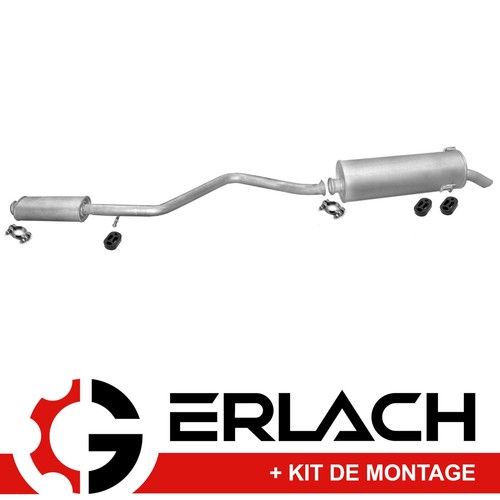 Echappement silencieux pour