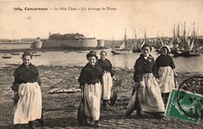 CPA 29 - CONCARNEAU (Finistère) - 3684. La Ville Close. Un Arrivage de Thons