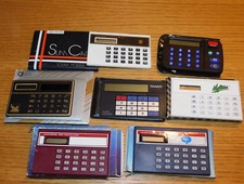 vintage 7 MINI CALCULATRICE