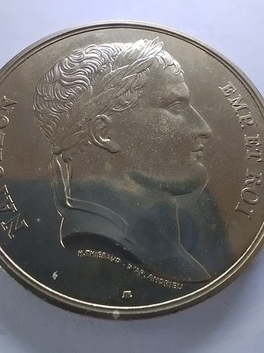 Médaille bronze napoléon 1er - bronze,