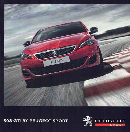 Catalogue brochure peugeot 308 - catalogue,
