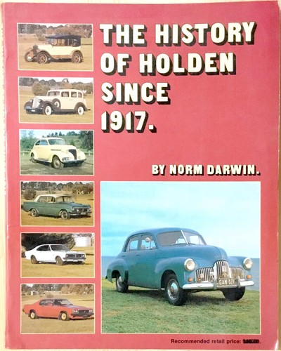 Darwin the history holden - darwin,,