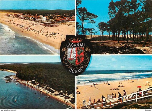 Carte postale lacanau - -,