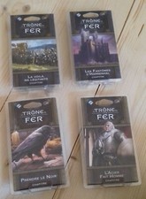 Le trône de fer JCE - Lot de 4 Chapitres - Français - Neufs scellés
