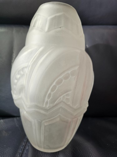 Grand vase art déco etaleune - vase,