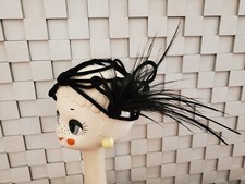 Ancien accessoire de mode chapeau coiffe coiffure bibi couture art nouveau déco