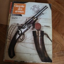 Revue GAZETTE ARMES n°75 1979 treuille pistolet de bord beretta famas maxim