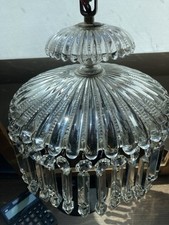 lustre Pampilles cristal