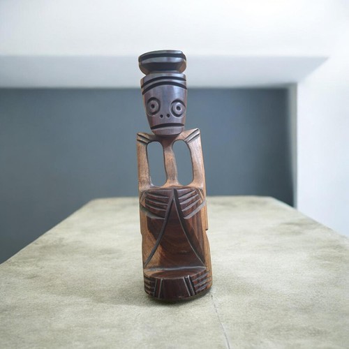 Statue totem tiki - /, bois