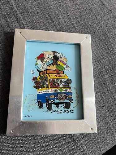 Peinture sur verre scène - sur,