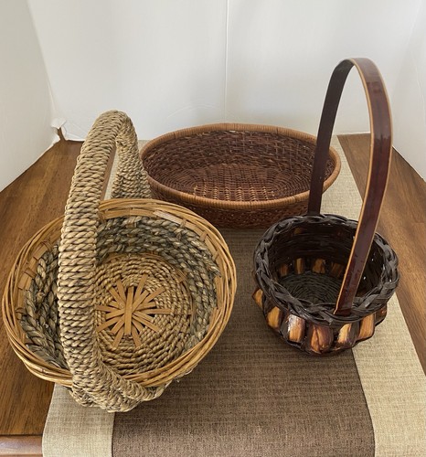 Three baskets not - three, know