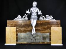 RARE PENDULE GEORGE LAVROFF