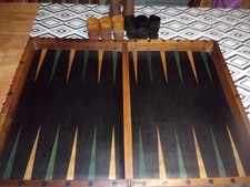 Jeu de backgammon du 19ème