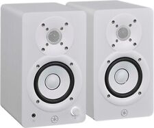 Paire de moniteurs de studio alimentés YAMAHA HS3W 3,5 pouces blancs