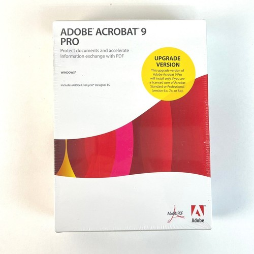 Adobe acrobat pro - 9,