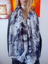 Joli tour de cou imprimé style maxi