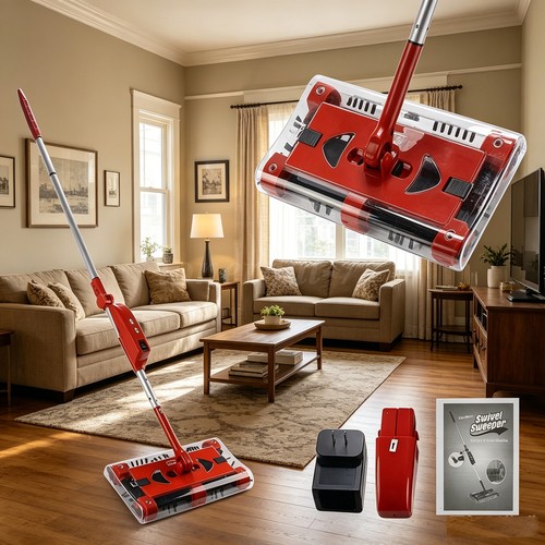 Swivel sweeper cordless vacuum - swivel,