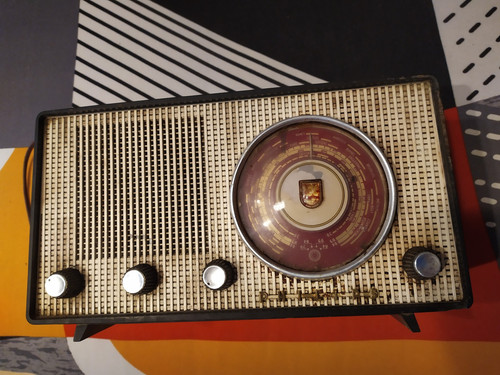 Ancien poste lampes radio - ancien,