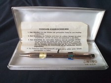 Stylo Bille 4 couleurs Swing USA plaqué Or