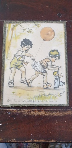 Litho ancienne germaine - ancienne,