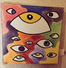 Tableau peinture toile - peinture,