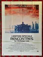 Rencontres du troisième type Spielberg 1980 Richard Dreyfuss Affiche Originale