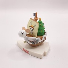 Mini figurine One Piece Coca Cola Going Merry version Noël Japan Anime 2005
