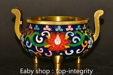 5" vieux cuivre Cloisonne