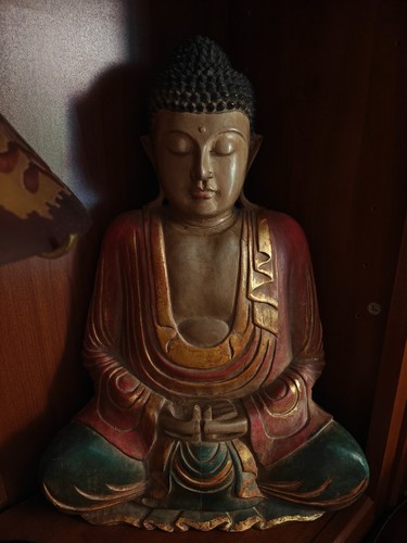 Magnifique bouddha bois - magnifique,