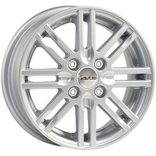 JANTES ROUES AVUS KOALA POUR OPEL CORSA 5X13 4X100 HYPER SILVER V2H