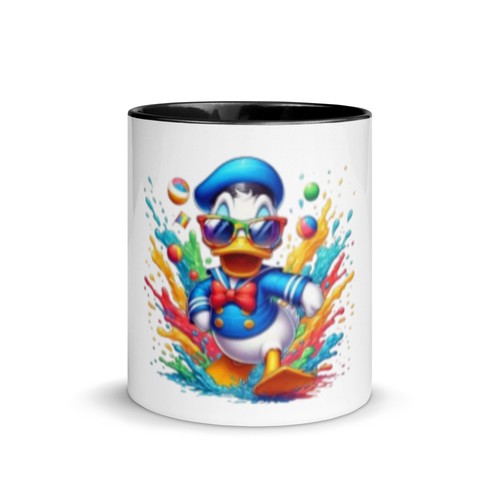 Tasse mit farbiger - , innenseite