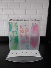 PRESENTOIR  de comptoir à poser pour 6 STYLOS OBERTHUR -  TRES RARE - BON ETAT