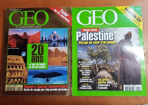 Lot magazines geo - magazines, annee